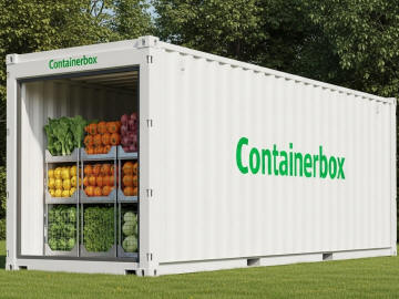 40' reefer container frigo cella