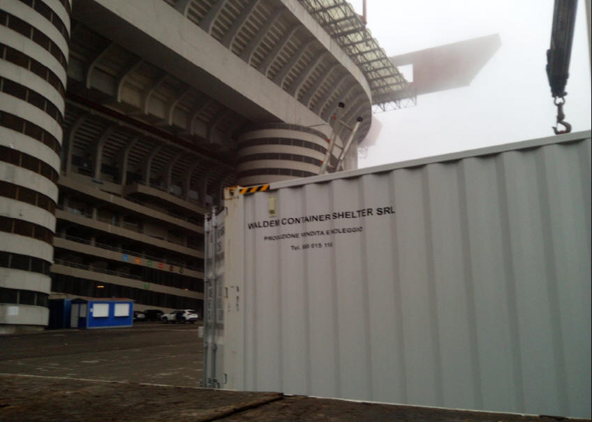 container Stadio Calcio